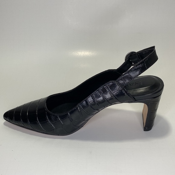 Enzo Angiolini Dylanie Slingback Pump Black As Is - Picture 4 of 7